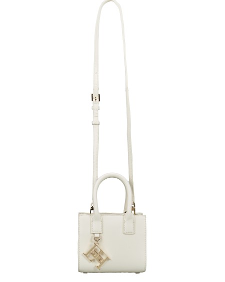 Shop ELISABETTA FRANCHI  Borsa: Elisabetta Franchi mini shopper con tracolla.
Mini shopper in materiale sintetico effetto nappa con doppio manico, tracolla staccabile e chiusura a patta interna. 
Accessorio in metallo dorato.
Dimensioni: 16 x 14 x 8 cm.
Composizione: 55% Poliestere 45% Poliuretano.
Fabbricato in Italia.. BS32A37E2-193
